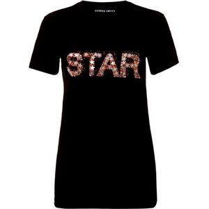 MARKUS LUPFER Kate Sequin Star T Shirt Size XS